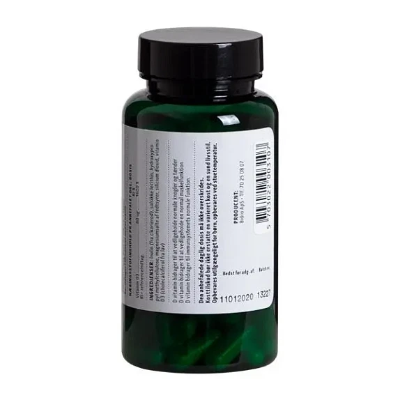 D3-Vitamin 80 mcg Vegan Bidro 90 kapsler